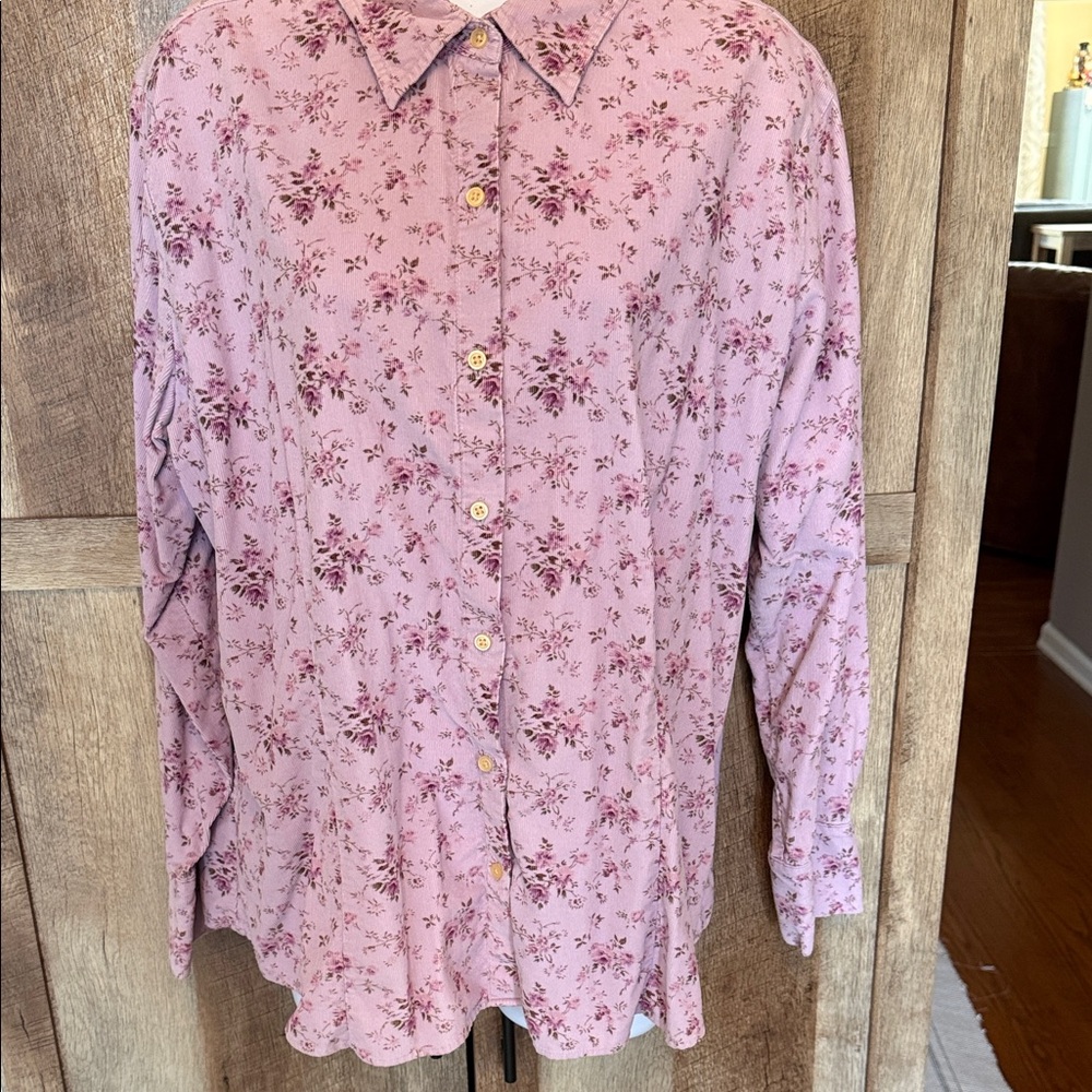 Floral Button-Up Shirt